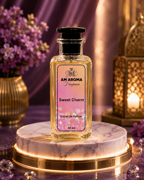 Sweet Charm – Inspired by Sabaya | Extrait De Parfum | Long-Lasting Perfume for Women | 50ml