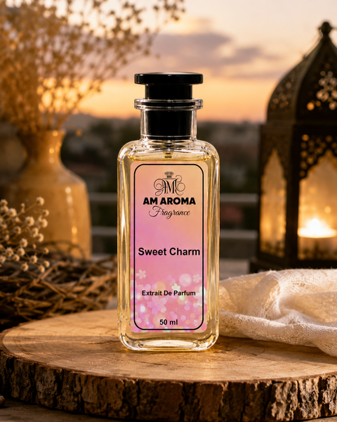 Sweet Charm – Inspired by Sabaya | Extrait De Parfum | Long-Lasting Perfume for Women | 50ml